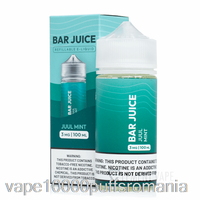 Vape Romania Juul Menta - Baton De Suc - 100ml 6mg